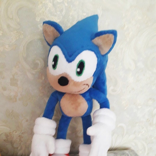 Soap Shoes Sonic Plush Etsy