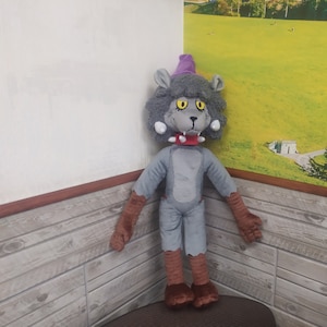 Witch sheep plush toy, custom plush toy, inspired by Walten Files