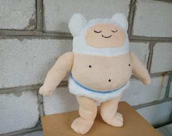 Custom plush toy inspired by Baby Finn