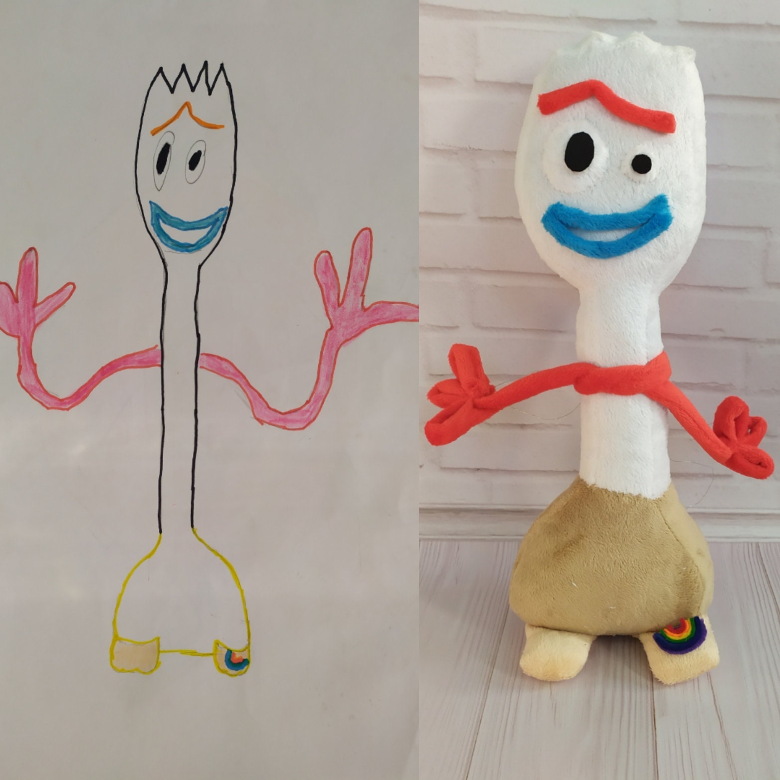 Toy Story Forky DIY Kits Kits Forky Toy story 3 Fiesta de 