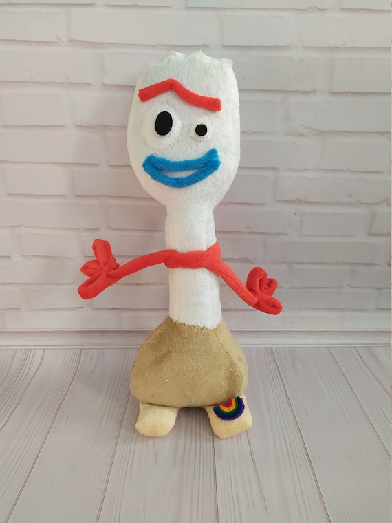 Forky Toy Story Pattern. Custom Plush Inspired by Toy Story Forky Kit.  Forky Plush Handmade Doll 