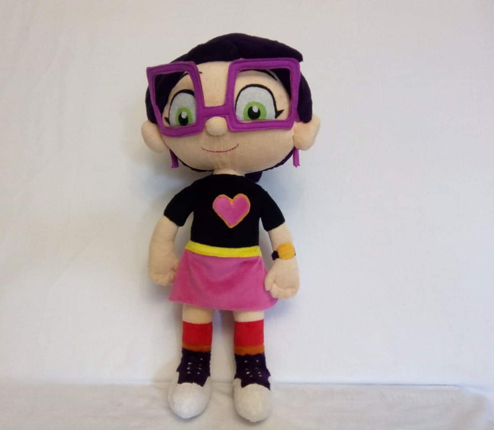 Custom plush toy. Inspired Abby Hatcher Plush doll. Gift for Etsy