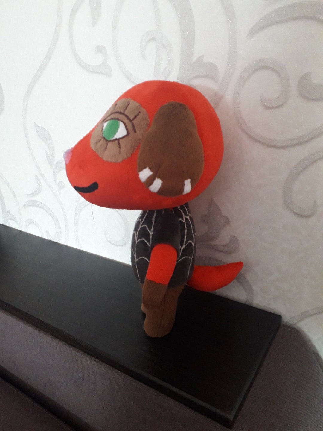 Custom Plush Toy Cherry Dog villager, Inspired by Animal Crossing Etsy
