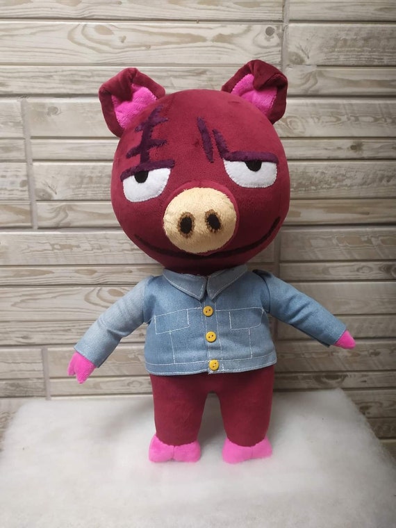 Custom Plush Toy Rasher Einspired by Animal Crossing 35 Cm - Etsy Custom Plush Toy Rasher Einspired by Animal Crossing 35 Cm - Etsy