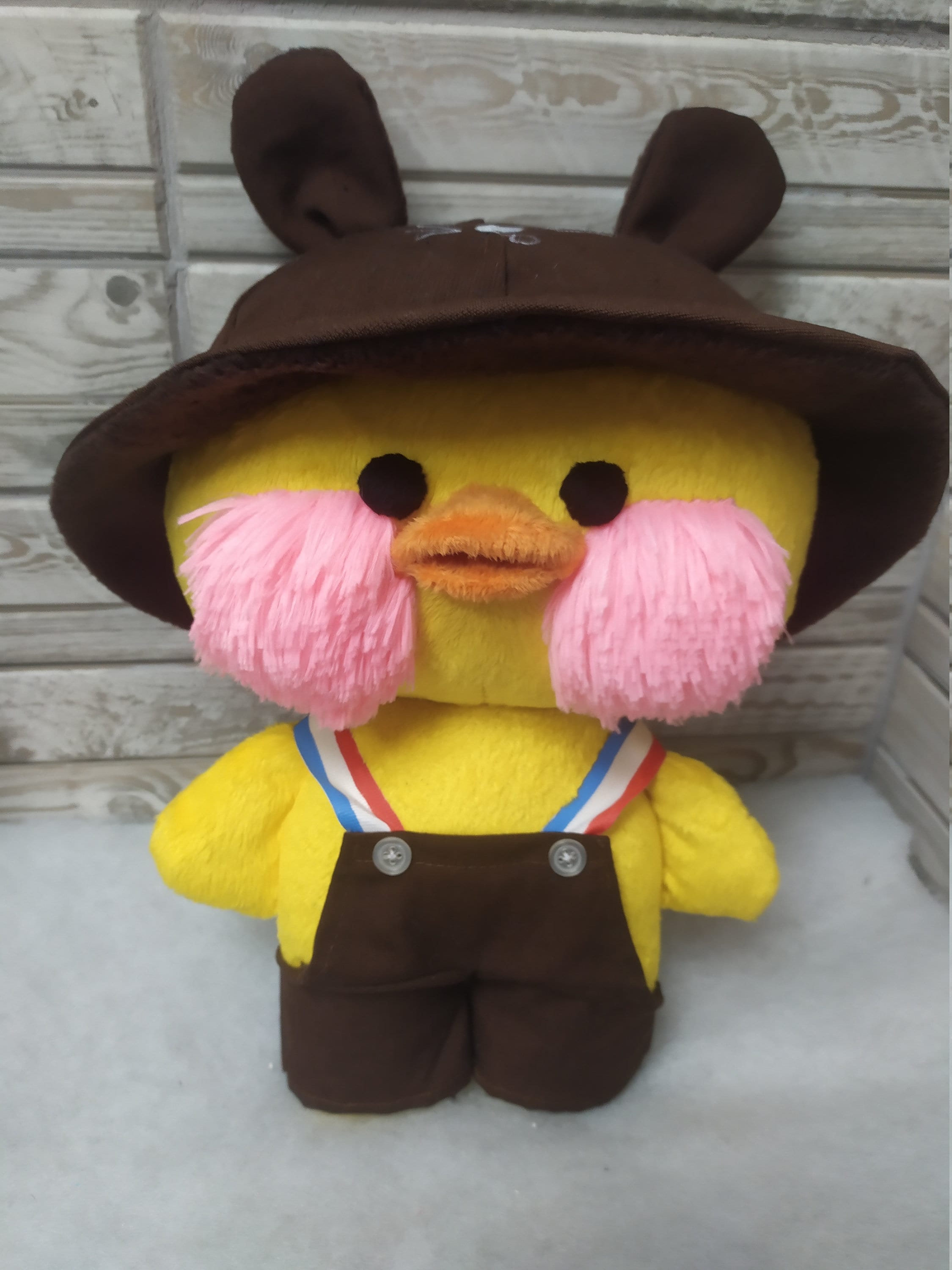 2nd part) DIY Lalafanfan PAPER DUCK /How to draw a duck Lalafafan and  clothes / Tonni art and craft 