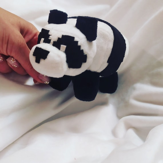 minecraft panda plush