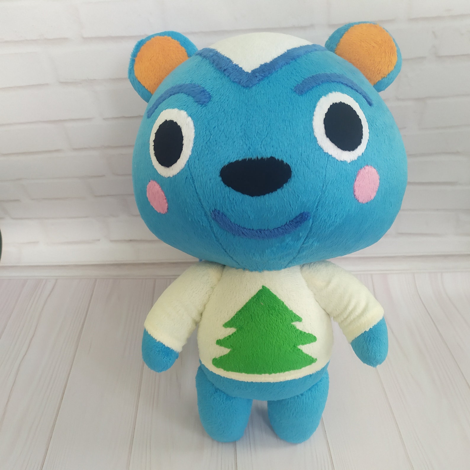 Custom plush toy inspired by Filbert Animal Crossing 30 sm | Etsy