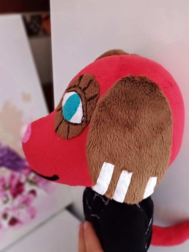 Custom Plush Toy Cherry Dog villager Inspired by Animal Etsy