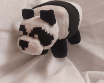 minecraft panda plush
