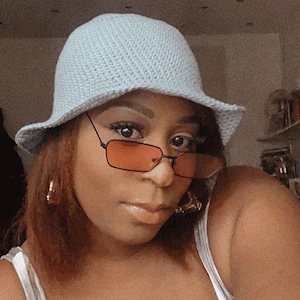 90’s style Crochet Bucket Hat