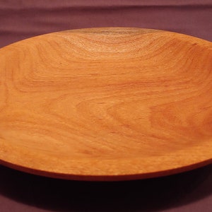 Large Silky Oak Plate