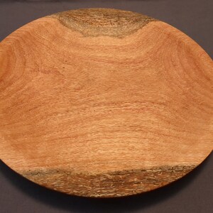 Large Weathered Silky Oak Plate