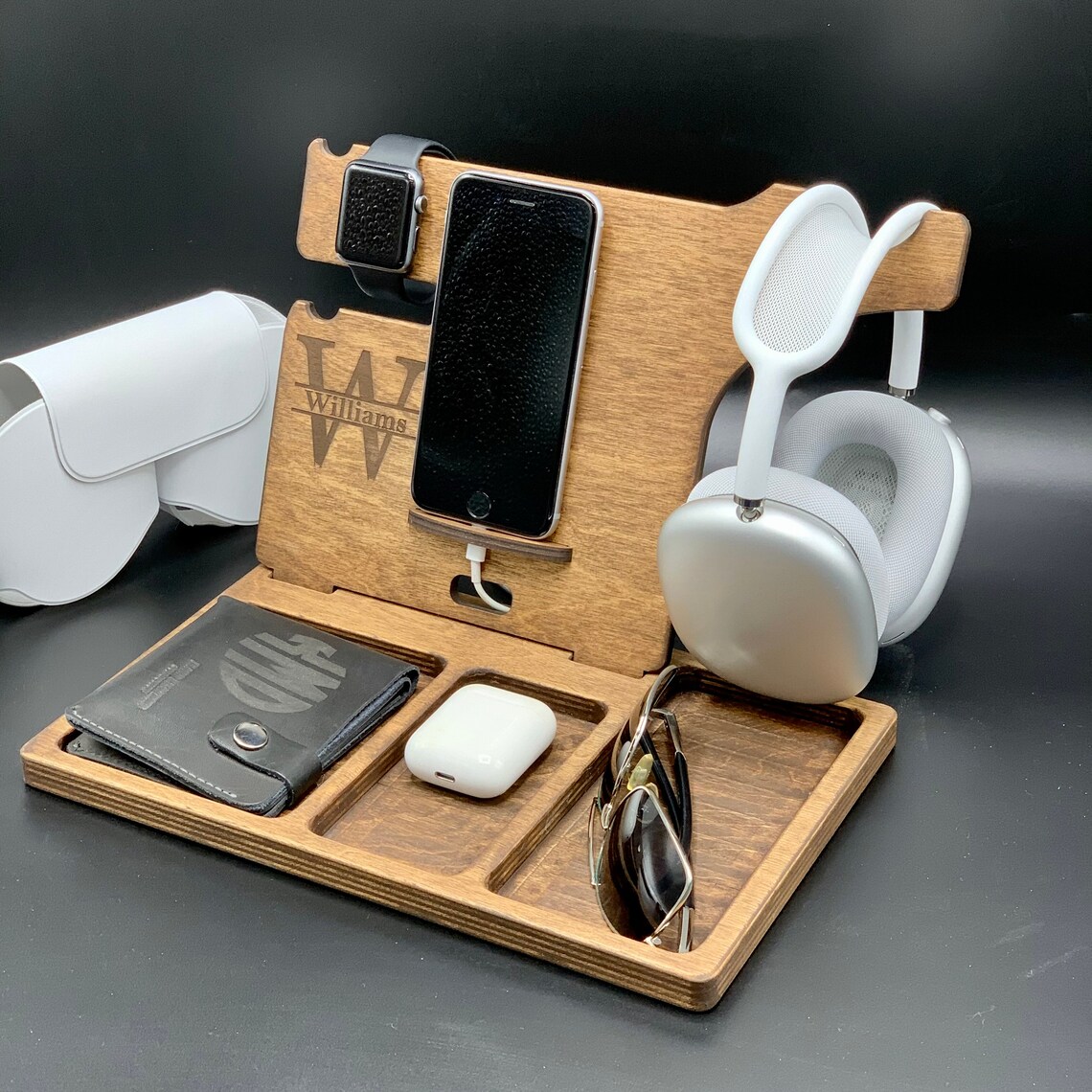 Personalized AirPod Max Headphone Stand Headphone holder Etsy