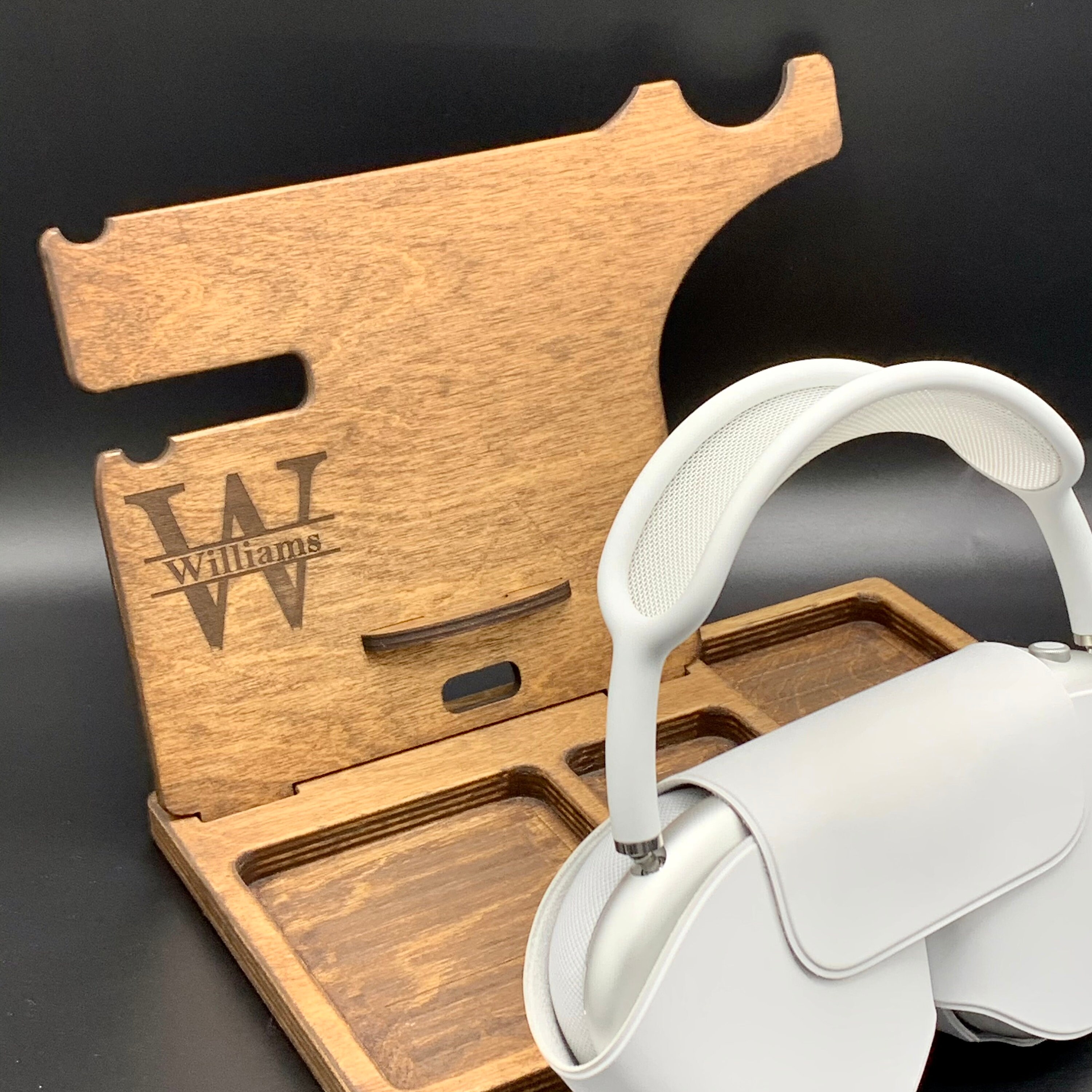 Personalized AirPod Max Headphone Stand Headphone holder Etsy