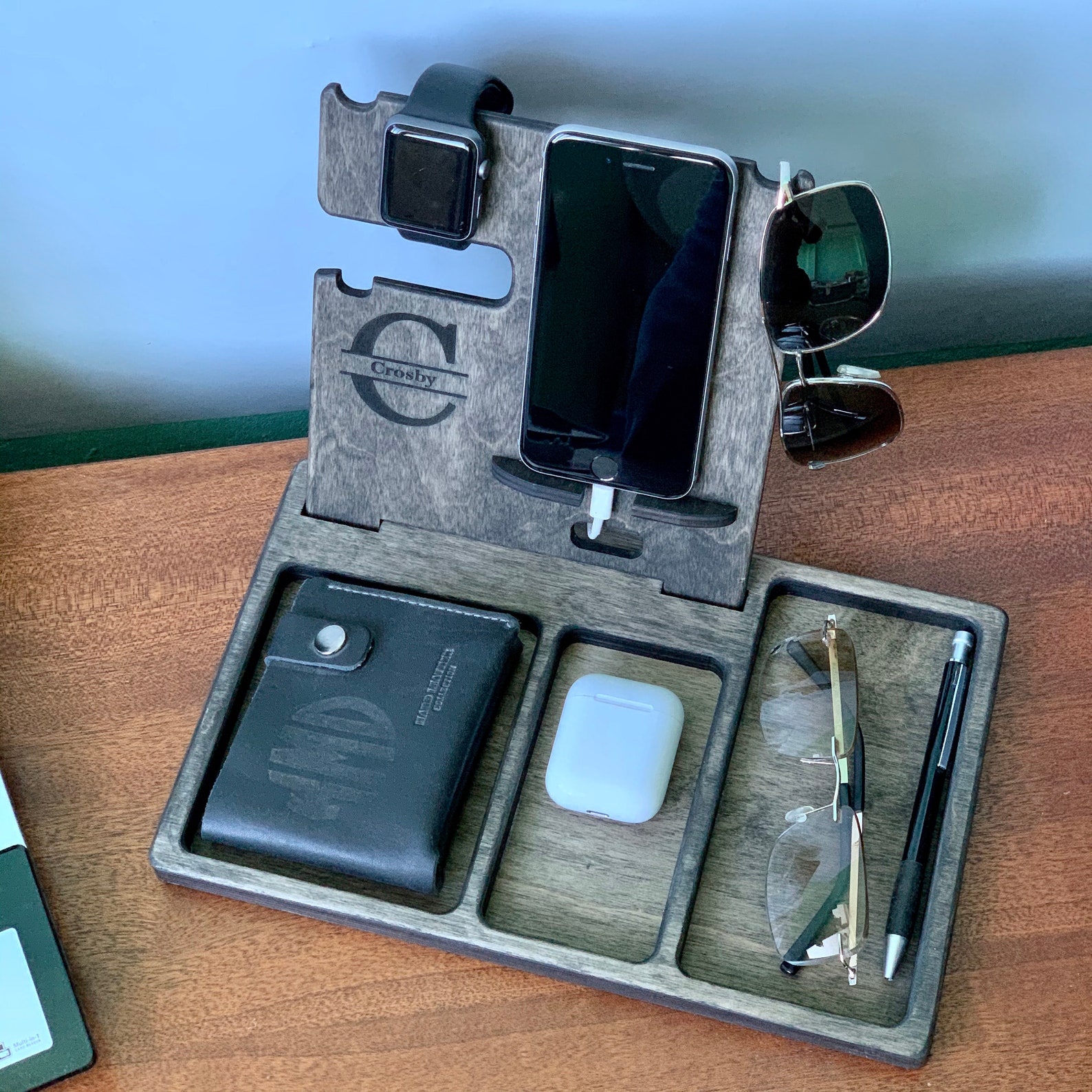 Personalized Mens Birthday Gift Tech Accessory Gift for Him Etsy