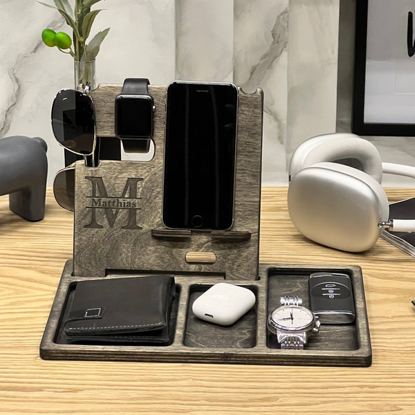 Wooden Holder for Magsafe Etsy