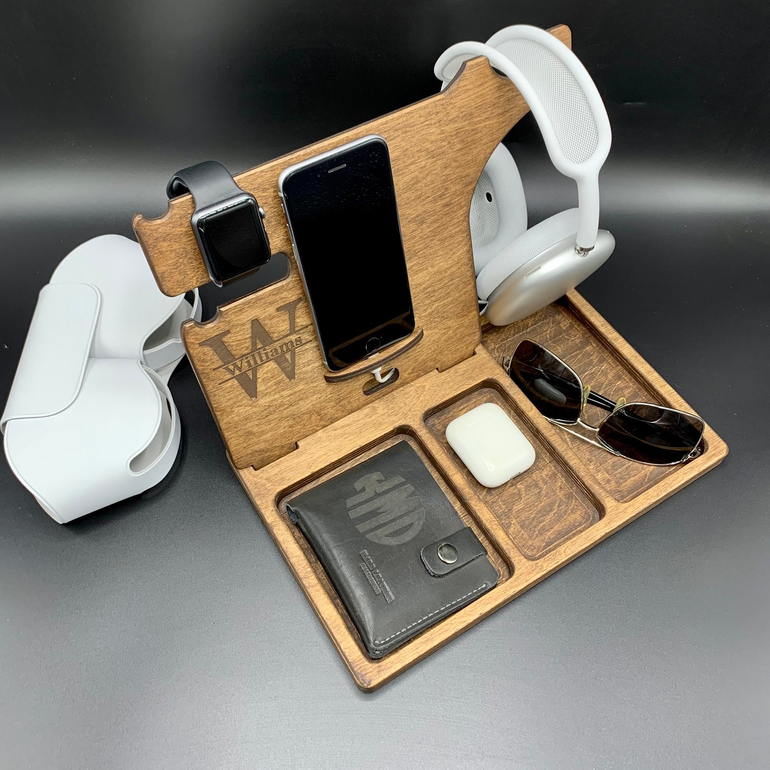 Personalized AirPod Max Headphone Stand Headphone holder Etsy