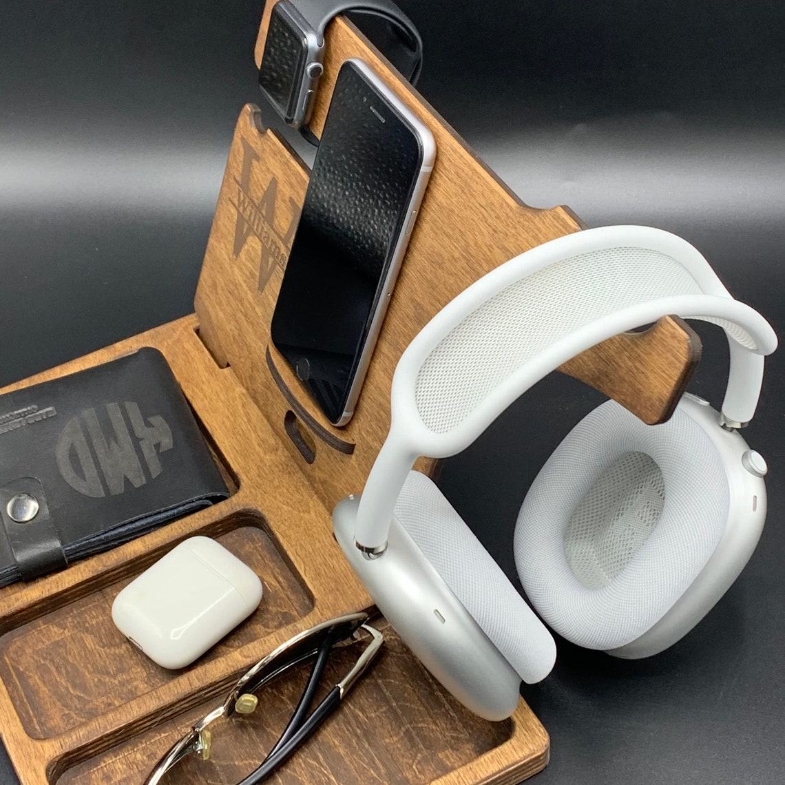 Personalized AirPod Max Headphone Stand Headphone holder Etsy
