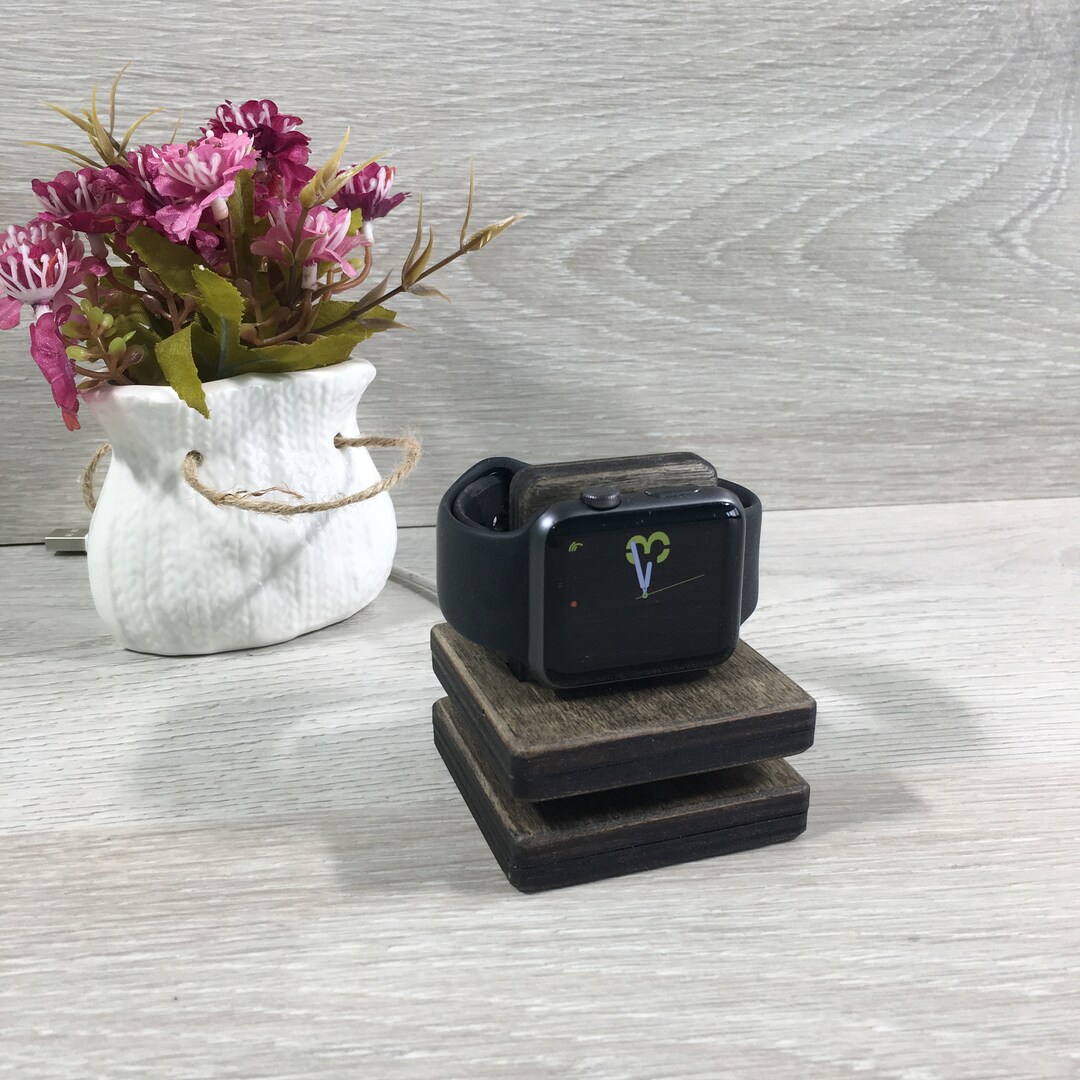 Apple Watch Stand Apple Watch Dock Apple Watch Charger Etsy