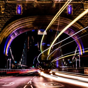 Tower Bridge Long Exposure, London Signed Numbered Giclee Photo Print