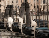 Blue Gondolas Signed Numbered Giclee Photo Print