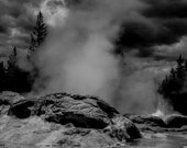 Geyser Drama Signed Numbered Giclee Photo Print
