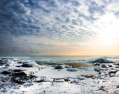Lake Superior On Ice, Two Harbors Signed Numbered Giclee Photo Print