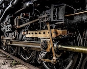 Big Boy no. 4014 Driver Detail Signed Numbered Giclee Photo Print