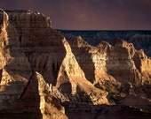 Badlands In Good Light, Badlands, South Dakota Signed Numbered Giclee Photo Print