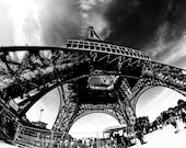 A View To An Eiffel, Paris Signed Numbered Giclee Photo Print
