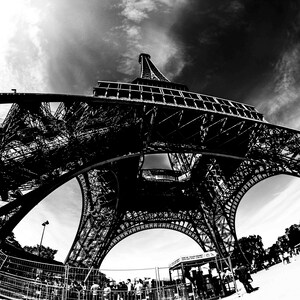 A View To An Eiffel, Paris Signed Numbered Giclee Photo Print