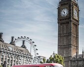 Big Ben And The Parliament Kids, London Signed Numbered Giclee Photo Print