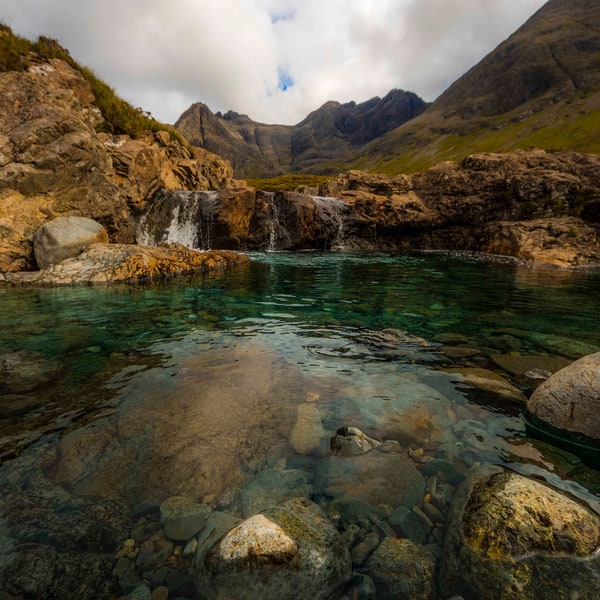 Fairy Pools Of Skye 2, Isle of Skye Signed Numbered Giclee Photo Print