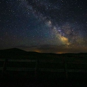 Milky Way over Custer Signed Numbered Giclee Photo Print