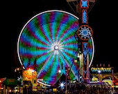 Kamikaze Midway Style, Minnesota State Fair, Minnesota Signed Numbered Giclee Photo Print