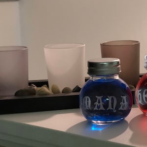 Health and Mana Potion Bottles