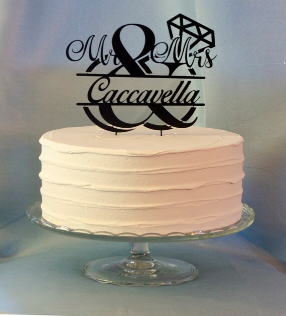 Personalized Cake Topper