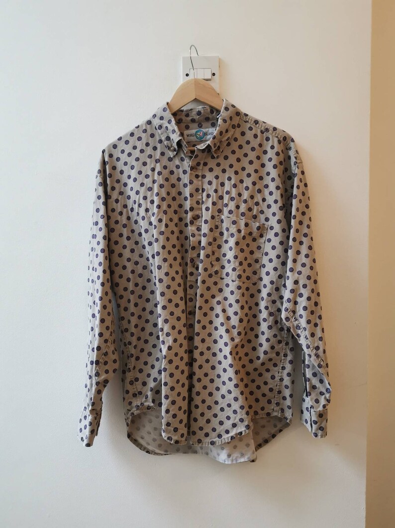 Vintage World Island Shirt Mens Size L