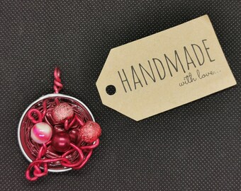 Chain pendant (6.18) made of recycled Nespresso capsules - unique - free shipping in Germany!