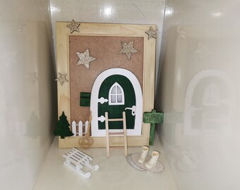 Fairy Door / Gnome Door / Fairy Door in the BOX with many Accessories