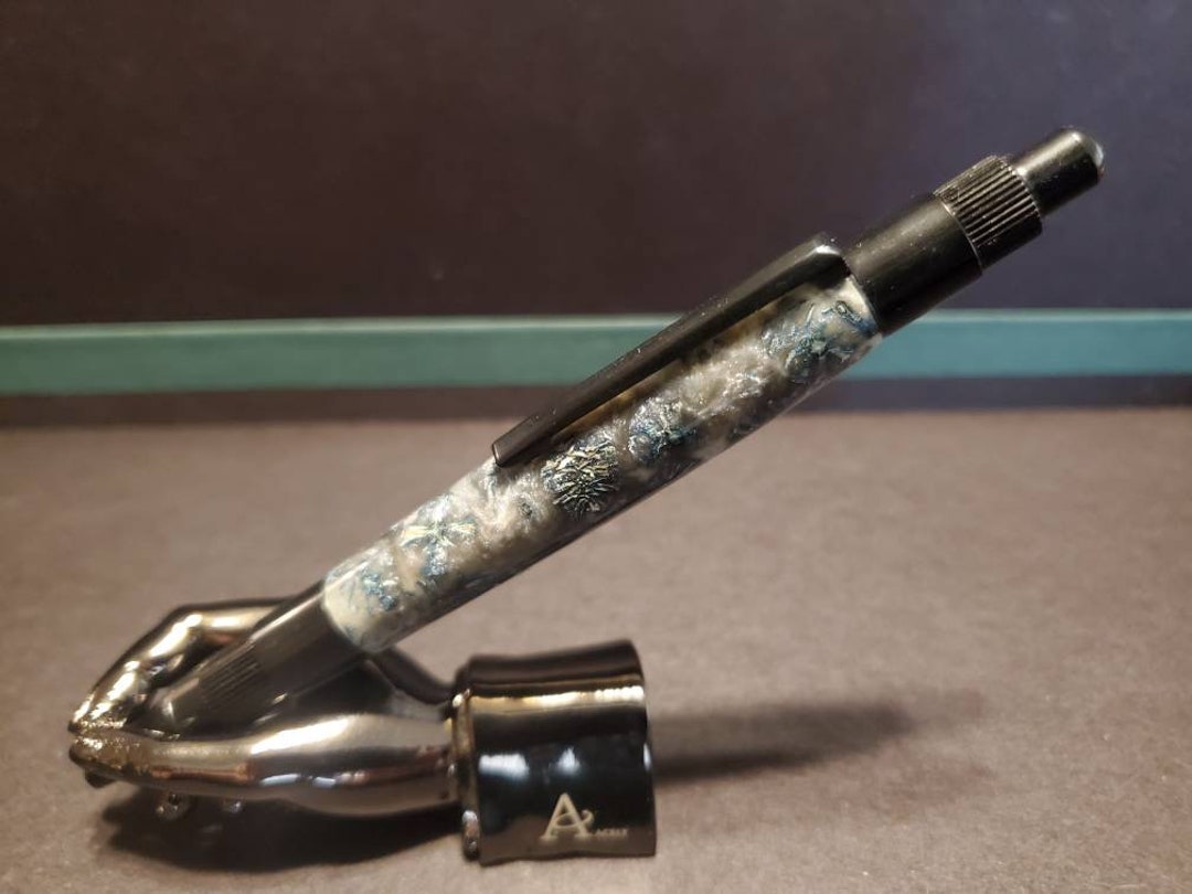 Hand Turned and Assembled Click Pen - Etsy