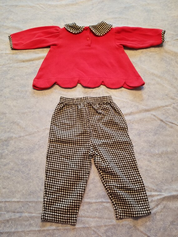 Two piece "Meow" baby/toddler outfit, 18 months - image 3