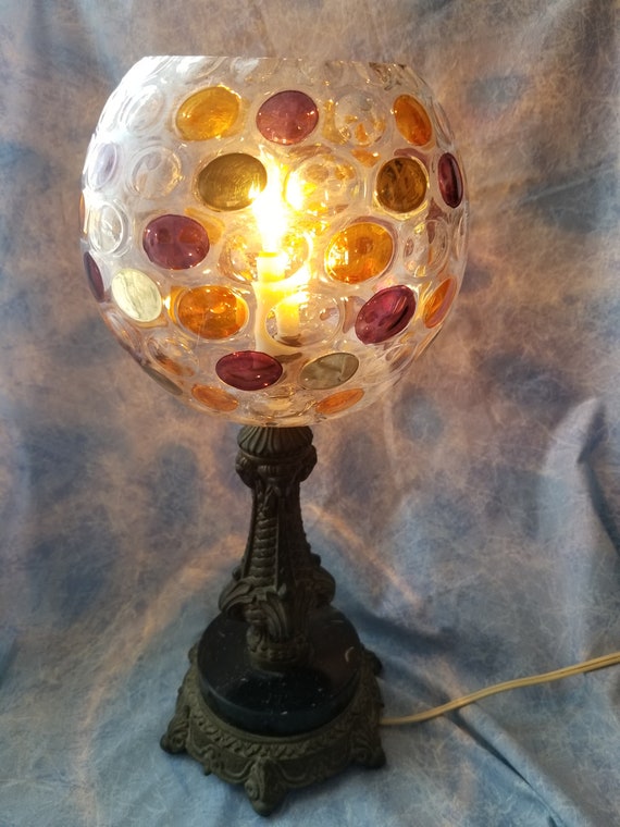 vintage table lamps 1970s