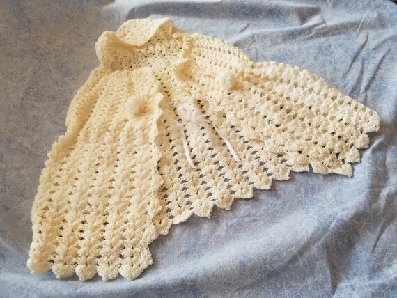 Chale Bebe A Capuche Au Crochet Pour Bapteme Ou Un Bapteme Etsy Chale Bebe A Capuche Au Crochet Pour Bapteme Ou Un Bapteme Etsy