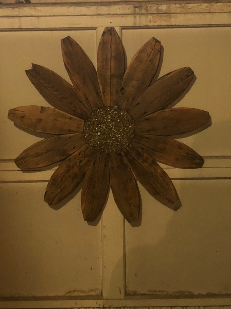 Wooden flower