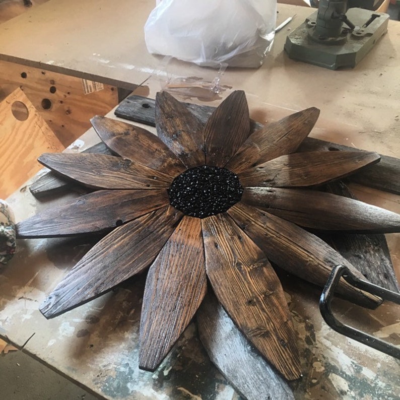 Wooden flower