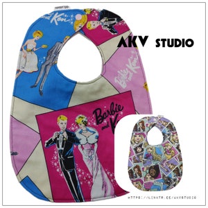 Doll reversible bib set. Read item details