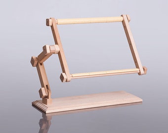 Sutowe Cornice Da Ricamo Per Ricamo Ad Ago, Telaio In Legno Di Faggio, Telaio Per Punto Croce, Rimovibile, Cornice Quadrata Per Ricamo, Strumento Per Ricamo, 53,3 X 30,5 Cm