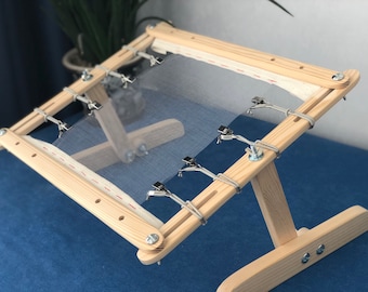 Tafelstandaard voor luvenilleborduurwerk, schootstandaard voor handwerken, frame luvenille