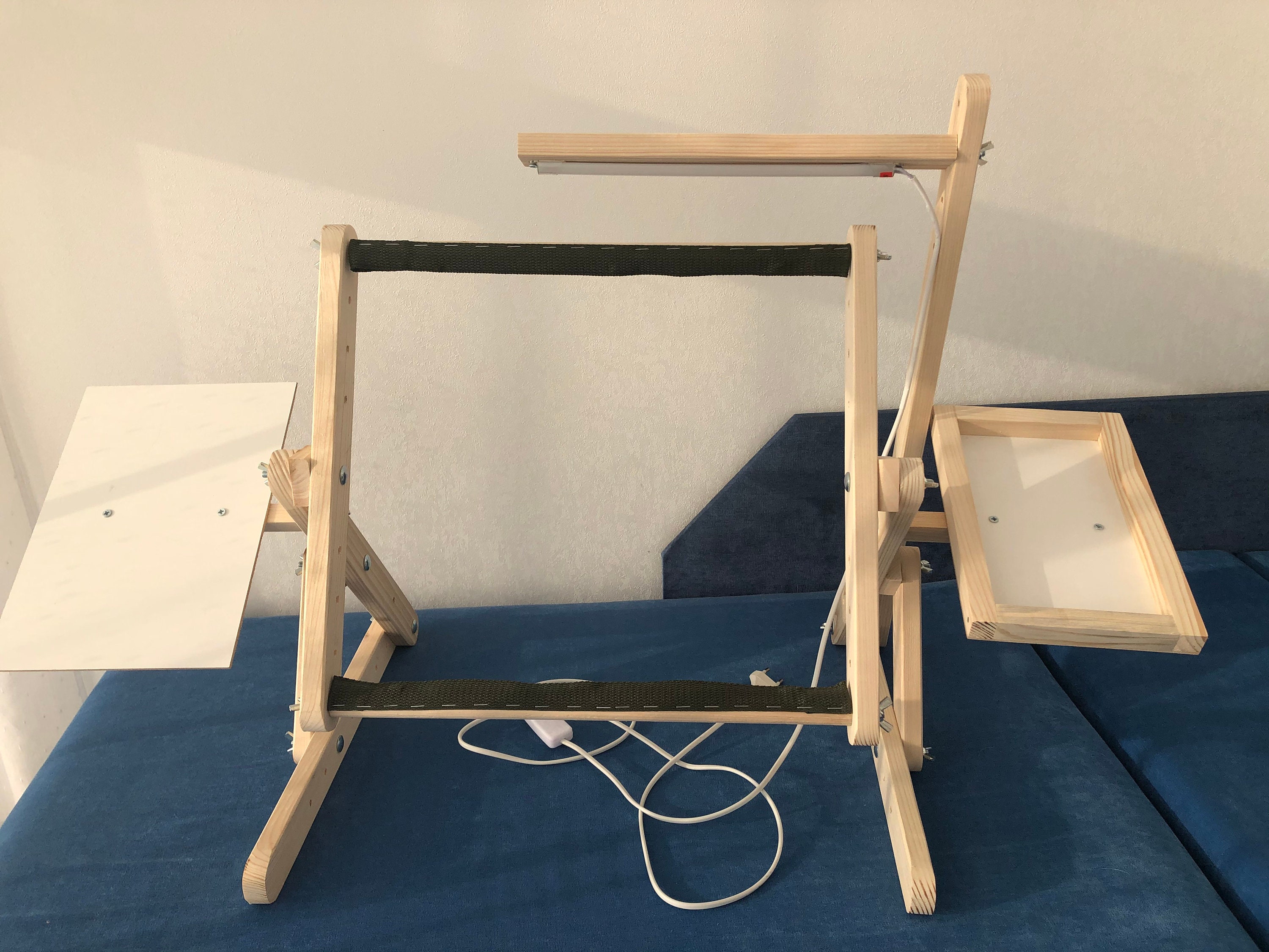 Cross Stitch Stand With Illumination Embroidery Stand With Etsy